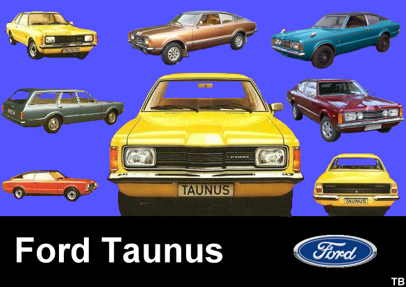 Ford Taunus Reclame folder